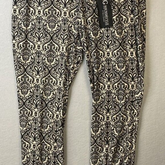 Sound Style by Beau Dawson Womens 30x26 L Off Duty Legging Yoga Lounge Pants NWT - Picture 1 of 14